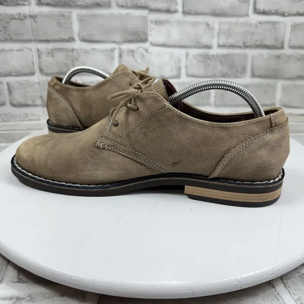 Original Penguin Waylon Men's Size 10 Brown Suede Lace Up Casual Shoes